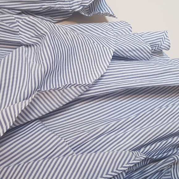 Ripe boho romantic gypsy blue and white double layered maternity shirt - Picture 8 of 8